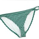 Topshop  Green Gingham Bikini Bottoms sz 8 Photo 1