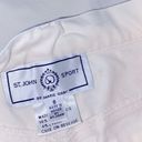 St. John  Sport ivory color jean pants size 8 Photo 4