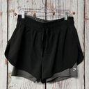 Gymshark  Running 2-in-1 Shorts - Black&Grey / Size Large Photo 0