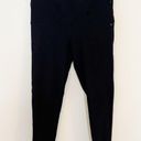 Betabrand  Journey Pants Skinny Cargo Pockets Size Large Black $78 Stretch Waist Photo 0