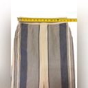 Lafayette 148  Adelina Striped Pencil Skirt Fringe Hem Midi Cotton Blend Size 4 Photo 5
