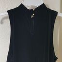 One Clothing Sleeveless Mock Neck Velvet Dress Small Photo 3