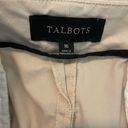 Talbots  Women Chino Shorts 16 Beige Long Bermuda Casual Classic Comfort Coastal Photo 1