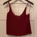 Free People NWT  ‘Get To Know You’ back tie cropped knit cami, size medium Photo 5