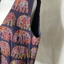 Soho Vintage  Compagnie Embroidered‎ Elephant Vest S Photo 2