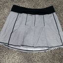 Kyodan  - pleated Athletic Skort - Black Striped - PS Photo 0