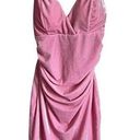 None Unbranded Bubblegum Pink Velour Body Con Mini Dress Photo 0