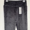 Kimberly  C Womens Pants Size Small Velvet High Rise  Black Soft Comfy Straight Photo 4