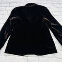 Vince  Single Button Velvet Blazer Jacket Women's Size 10 Brown Long Sleeve Photo 8