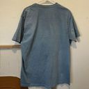 Full Tilt Save the Planet Hippie Oversized Worn in Blue Short Sleeve Cotton Tee Photo 3