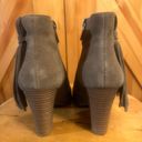 INC international concepts jade warm taupe Women’s Size 6 Boots Booties Suede Photo 3