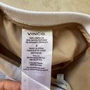 Vince  Linen Blend White High Waisted Shorts Size 4 Photo 8