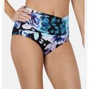 Calvin Klein ⭐️ New with tags  Floral High Waist Bikini Bottoms in size medium Photo 0