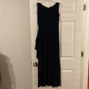 Alex Evenings ALEX Evening Dress size 6 length 53” bust 32” navy blue color all bids attached Photo 12