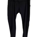 Harper Taylor Stitch The  Leggings women’s M￼ black cropped stretch athleisure Photo 1