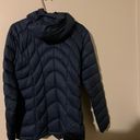 Patagonia Women's Down Sweater Hoody in Navy Photo 11