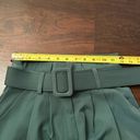 superdown  teal belted paperbag dress pants size XS Photo 6