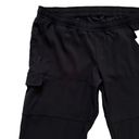 All In Motion  Pants Black Stretch Pull On Cargo Tapered Leg Active Size XXL Photo 3