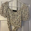 fab'rik Cute Flower Top From  Boutique! Photo 1