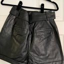 EXPRESS Leather Shorts Photo 2