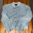 joe's jeans Joe’s Jean’s Collection Jean Bomber Jacket Photo 0