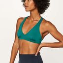 Lululemon Raise The Barre Bra Teal Green Photo 0