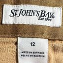 St. John’s Bay St Johns Bay Womens Corduroy Straight Mid Rise Jeans Size 12  Photo 1