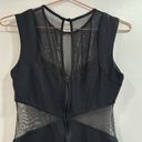 B Darlin  Black Mesh Mini Dress size 7/8 Photo 3