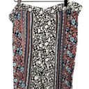 Angie  Boho Wide Leg Relaxed Loose Fit Cropped Floral Lace Trim Plus Size Pants Photo 4