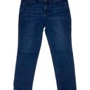 J.Jill  Authentic Fit Slim Ankle Dark Wash Denim Jeans Size 12 Photo 0