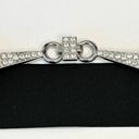 Chico's Chico’s Black Elastic Rhinestone Belt Small Photo 1