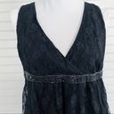 Ny&co Ny& black dressy sleeveless blouse Size L Photo 4