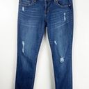 CAbi  Slim Boyfriend Distressed Intentionally Ripped Jeans #3045, Size 2 Photo 0