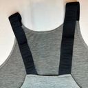 Nike Dri-Fit Just Do It Heathered Grey/Black Loose Fit Strap Tank - S Photo 9