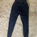 Old Navy Active Powersoft Navy Blue High-Rise Leggings Joggers Go-Dry Photo 3