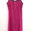 Victoria's Secret  VS Pink Black Cheetah Leopard Mesh Y2K Babydoll Lingerie Dress Photo 0