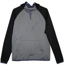 Nike  Dri-Fit Therma Fit Training Hoodie Pullover 803451 Black Gray Purple Size M Photo 0