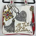 Brighton  All That Glitters Canvas Tote Bag Photo 1