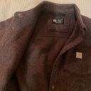 Carhartt Oversized Brushed Fleece Shirt Jacket Photo 4