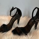 Cathy Jean Black Snakeskin Heels Photo 0