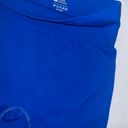 Womens 4 Piece Ribbed Workout Set Blue Size M Photo 6