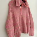 Aerie Sugar Rush Chenille Quarter Zip Sweater Photo 2