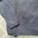 Forever 21 Blue Wrap Crossover Knit Jumper Sweater Photo 7