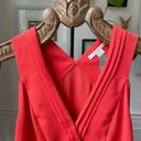 Cooper and Ella NWT  Coral Orange Tank Sleeveless Blouse Shell $128 M Photo 2