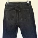 Reformation  Julia High Cigarette Jeans Pacific Wash Black Size 28 Photo 4