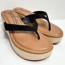 Zodiac  Sandals Womens Size 7 Black Platform Wedges Photo 0