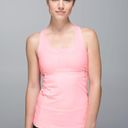 Lululemon Stuff Your Bra Tank II Light Pink Size 6 Photo 0