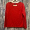 Talbots  | red pure cashmere sweater Photo 0