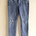 CAbi  High Skinny Jeans #3939 Womens Size‎ 6 Distressed Gray Denim Pants Photo 1