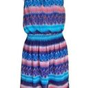 Fun & Flirt women's medium multi-colored stretchy open back tank style dress Photo 0